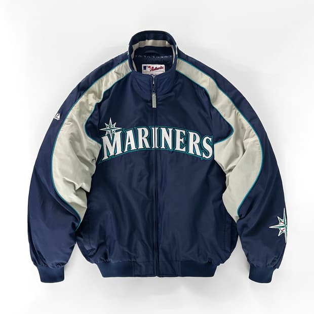 마제스틱 어센틱 시애틀 매리너스 MLB 자켓