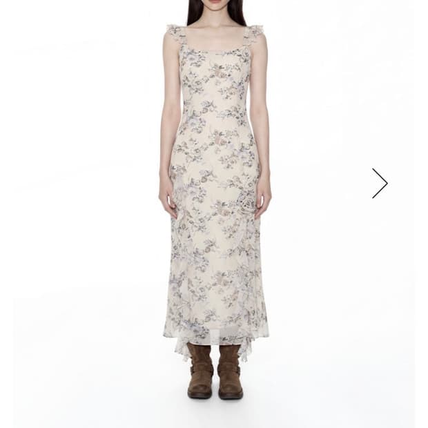 루루서울 머메이드 오브 더 시티 드레스 원피스 크림