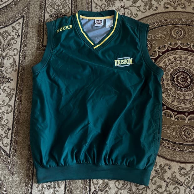 red oak oregon ducks windvest