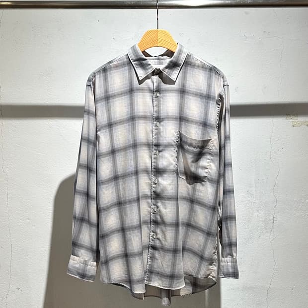  Urban Research Doors cotton Check Shirt