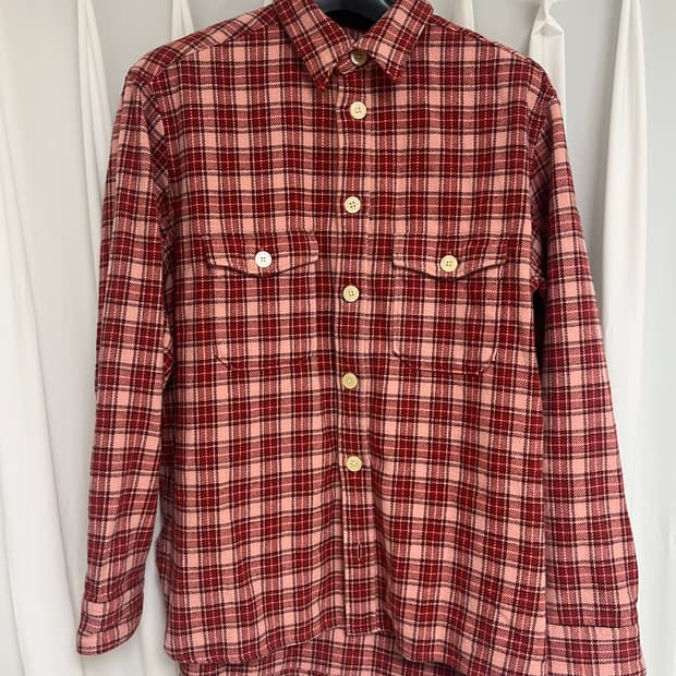 Allsaints 올세인츠 체크 셔츠 L