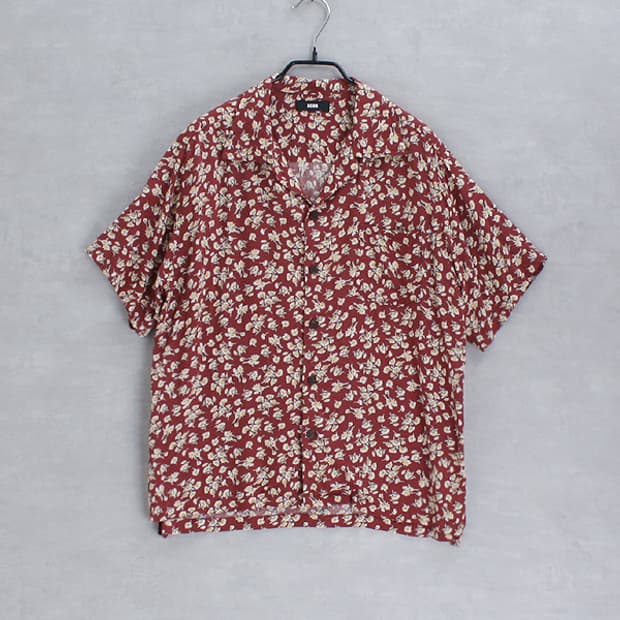 RCWB RODEO CROWNS _ floral rayon shirt