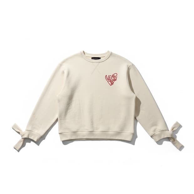 Near&Dear 리본 맨투맨