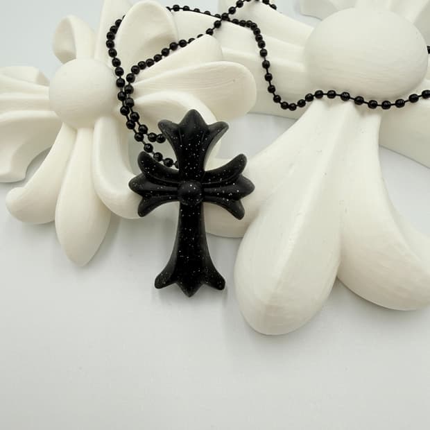 크롬하츠 실리크롬 블랙글리터 