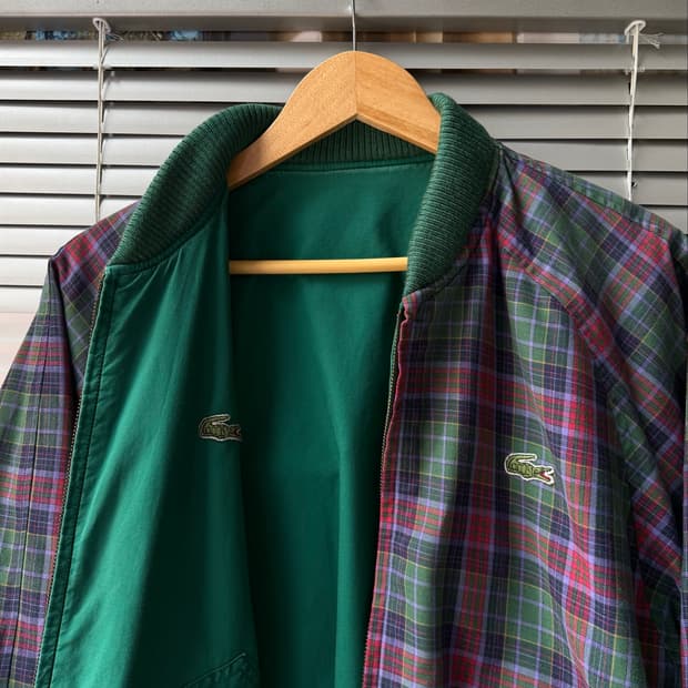 LACOSTE 90s reversible blouson jacket