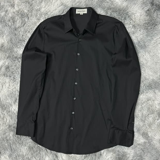 솔리드옴므 블랙셔츠 48