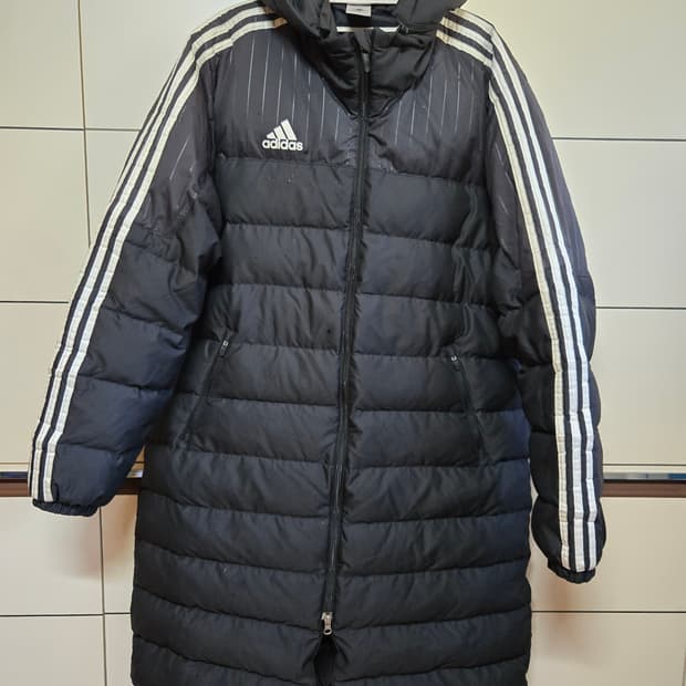 아디다스 덕다운 롱패딩(105사이즈)