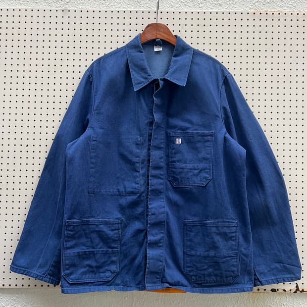 OLD VINTAGE DENIM FRENCH WORK 빈티지프렌치워크자켓