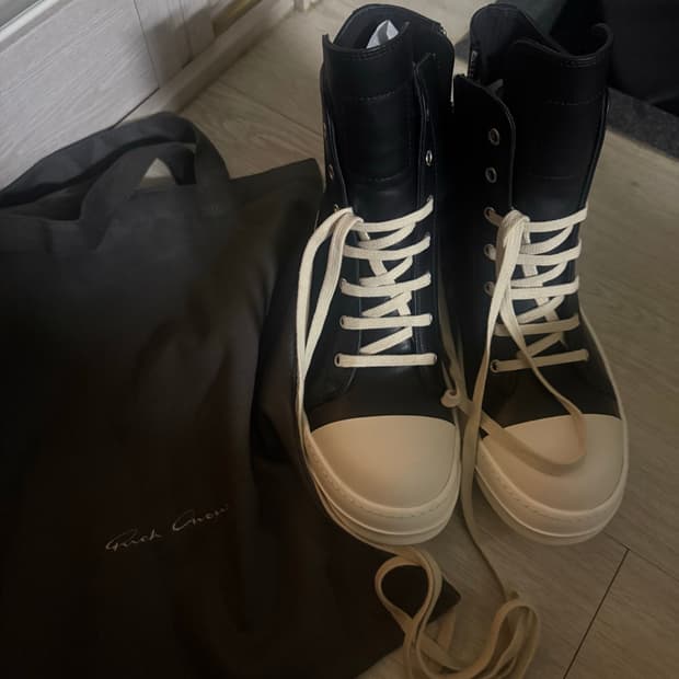 릭오웬스 메인라인 레더 라몬즈