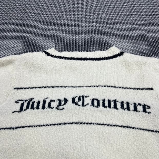 쥬시꾸뛰르 부클 가디건