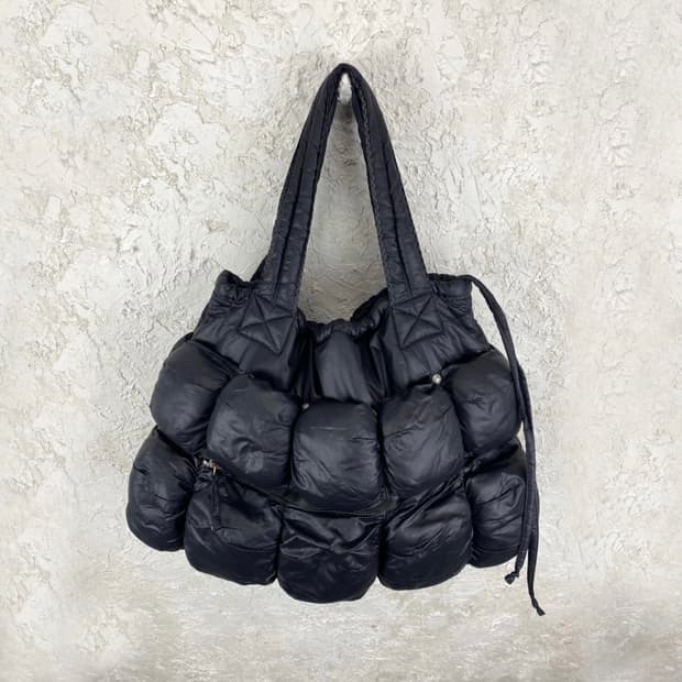 2000s 마리떼 프랑소와 저버 버블 푸퍼 포카츄 백