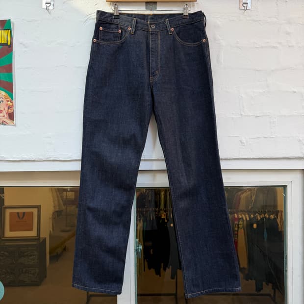 Levis 502 리바이스 재팬 스트레이트 데님 진 34x34