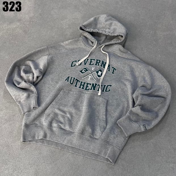 커버낫 그레이 후드티 