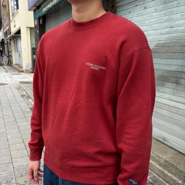 90s Hiroko Koshino Homme 스웻셔츠
