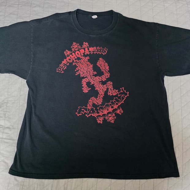 [2XL] 00s ICP 레터 해칫맨 빈티지 랩티 밴드티