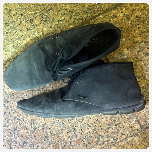 프라다 처커부츠 7.5사이즈