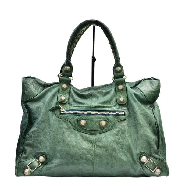 발렌시아가 자이언트 워크 빅 모터백 (정품)