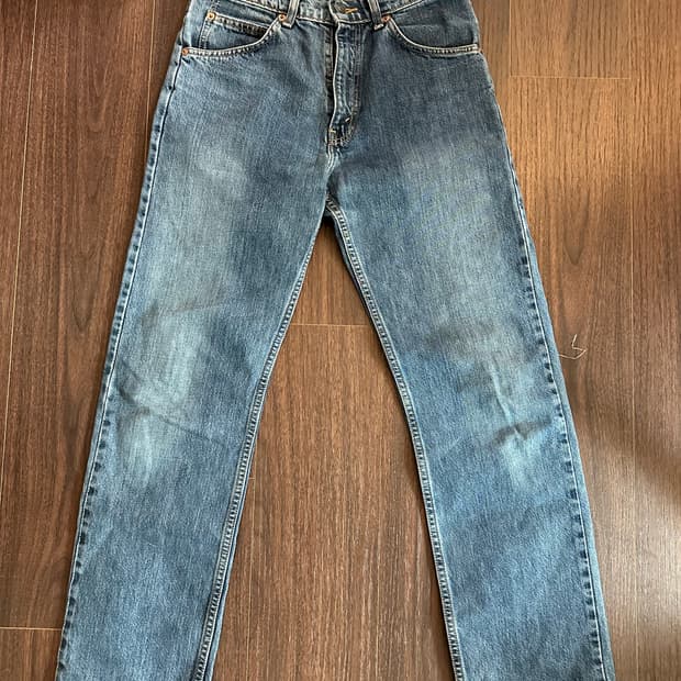 리바이스 607 30x34 오렌지 블랭크탭