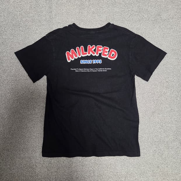 Milkfed 아메리칸 반팔 티셔츠 M-슬림L(95-100)