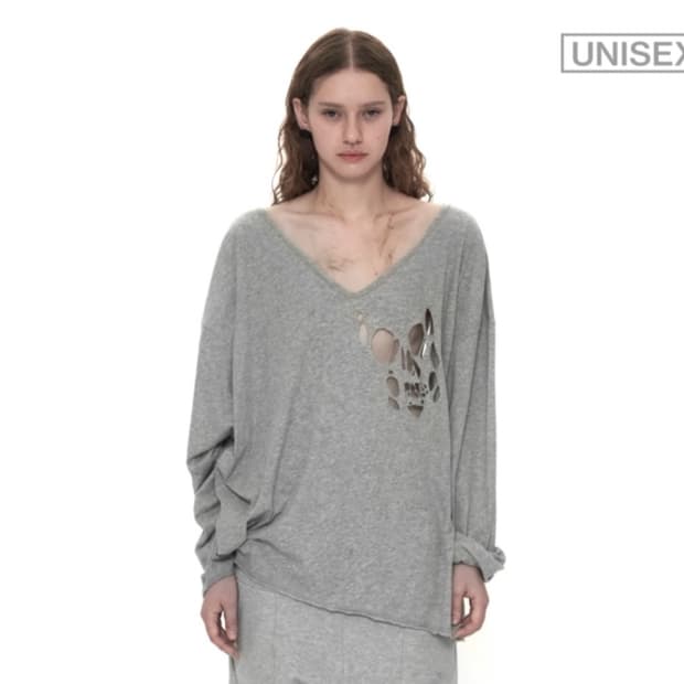 [구해요] 604service Skull cutout in grey