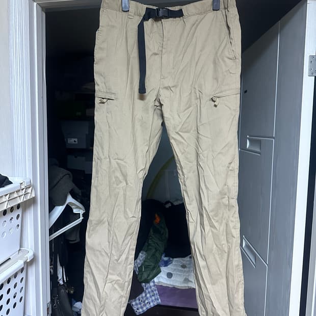 [M] 유니클로 아웃도어 팬츠 베이지
