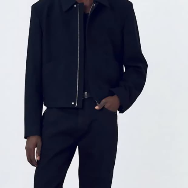 XL] 토니웩 버진 울 크롭 자켓 판매합니다.