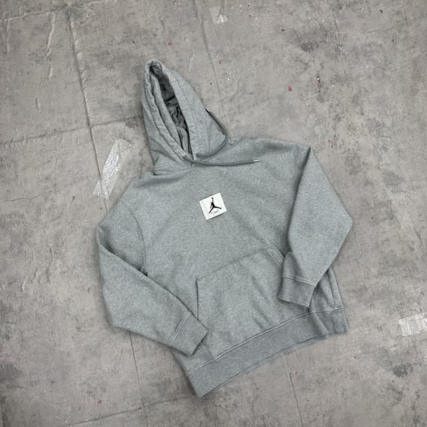 조던 후드티 그레이