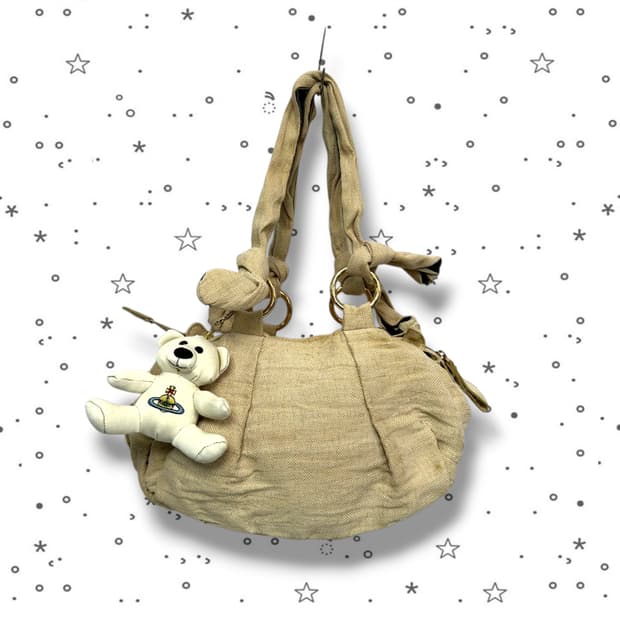 Vivienne Westwood 비비안웨스트우드 린넨 백