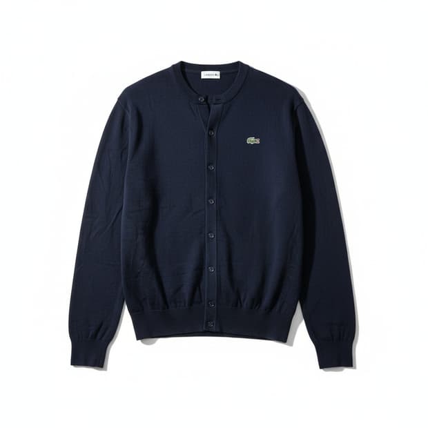 라코스테 네이비 가디건