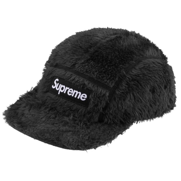 슈프림 퍼지 캠프캡 블랙