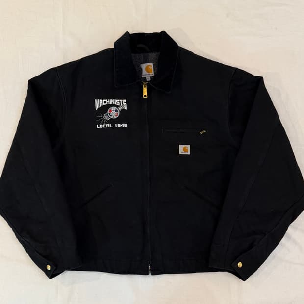 칼하트 OG 디트로이트 워크자켓 j001 블랙