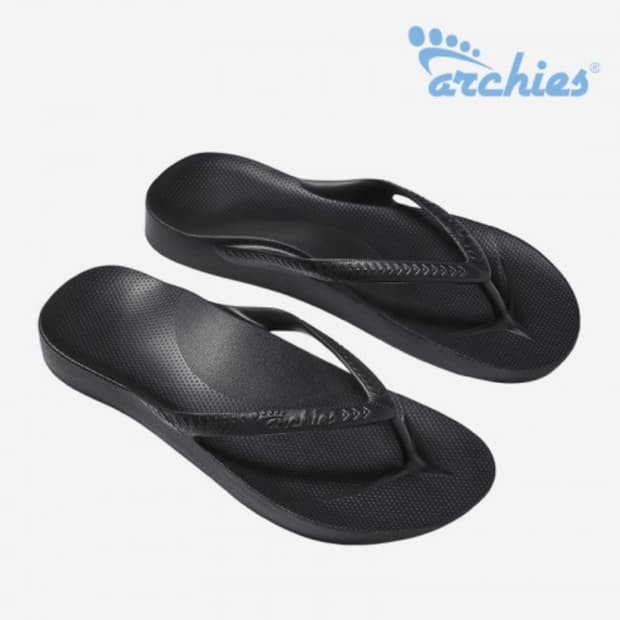 구함) 아치스 플립플랍 블랙
