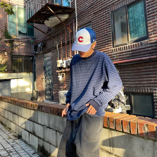 뉴에라 시카고 컵스 메쉬캡