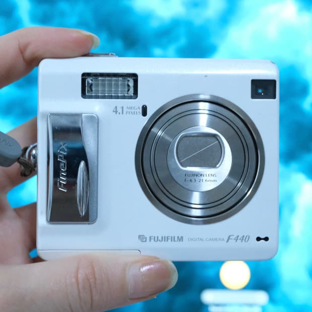 후지필름 파인픽스 f440 화이트
