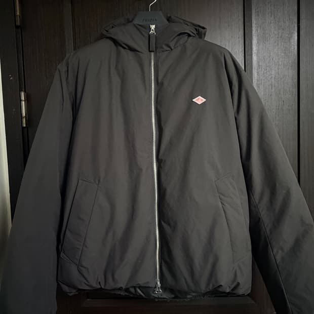 단톤 후디드 다운 