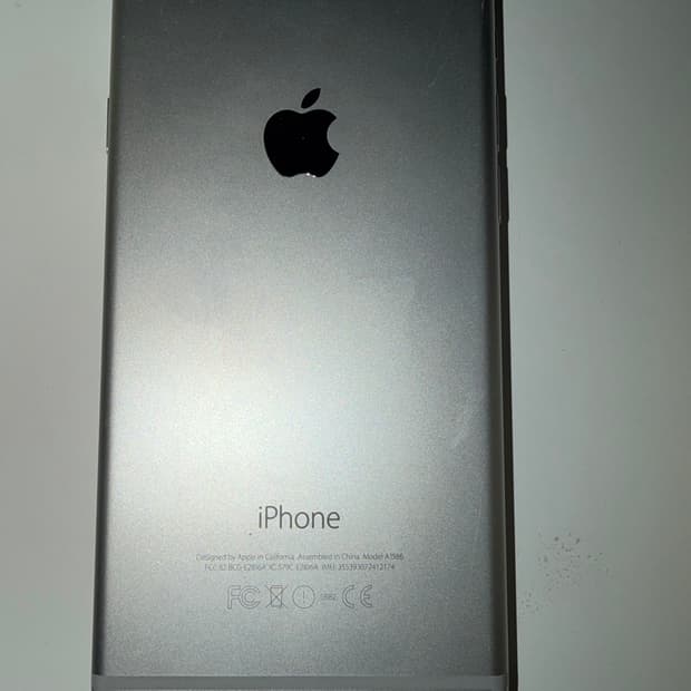 아이폰6 실버 16기가 배터리성능100 빈티지