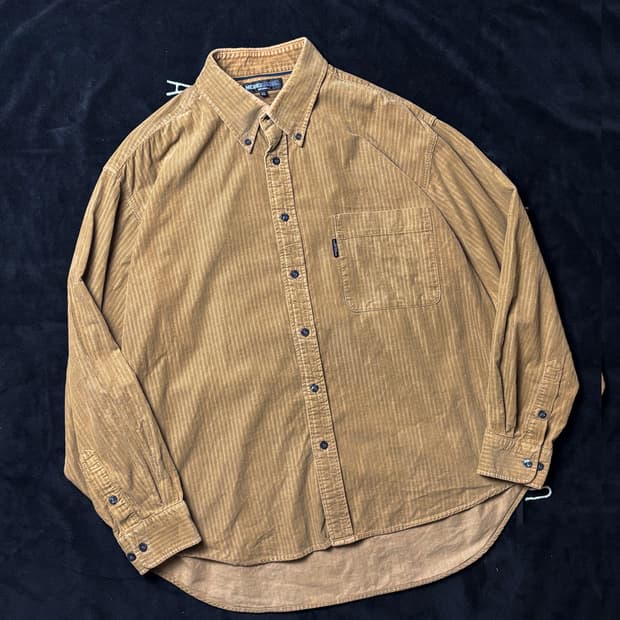 일본빈티지 MICHIKO LONDON 브라운 셔츠