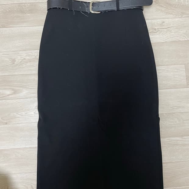 블랙업 롱스커트 미디움