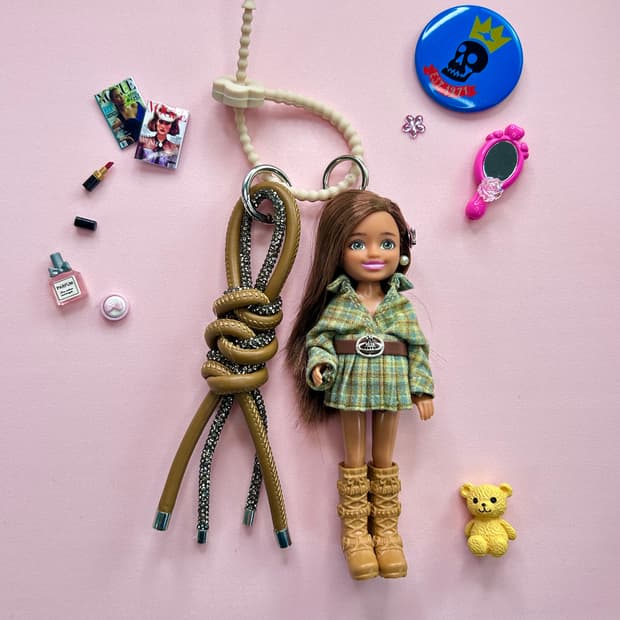 (26)바비키링 정품USA 마텔사 바비인형 커스텀키링