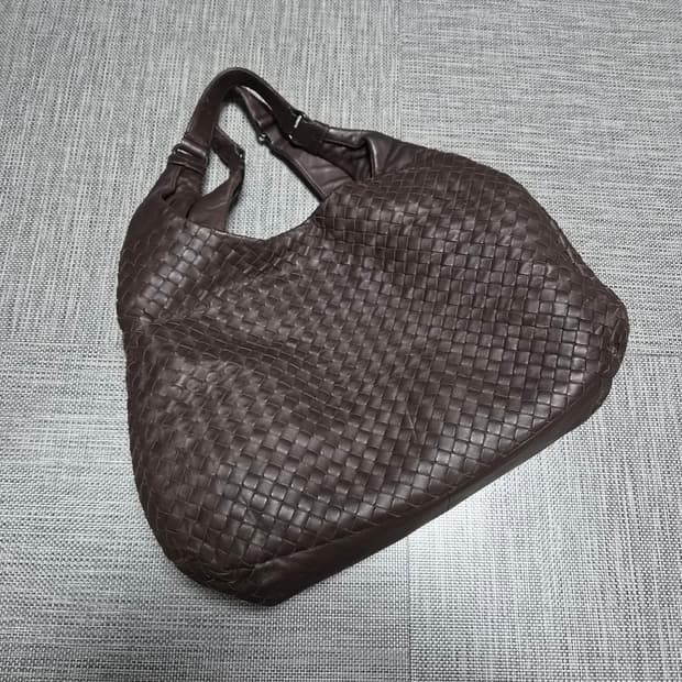 보테가베네타 캄파나 라지 브라운 숄더백 토트백