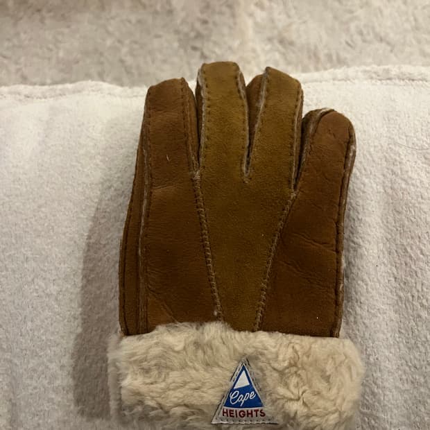 Cape Heights 스웨이드 퍼 장갑