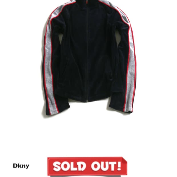 DKNY Velour Track Jacket