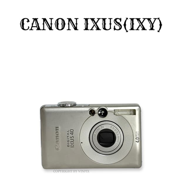 캐논 익서스 40(Canon ixus 40) 빈티지 디지털 카메라 디카
