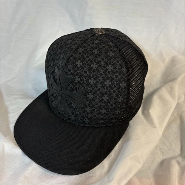 크롬하츠 쉐도우 크로스 매쉬캡