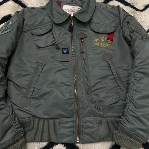 [M]엑스톤즈 U.S 델타포스 항공점퍼/국방색