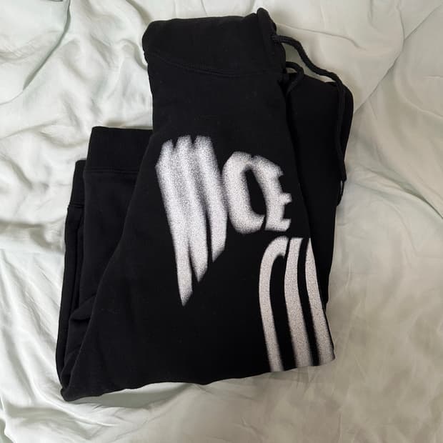 나이스고스트클럽 후드 블랙 M