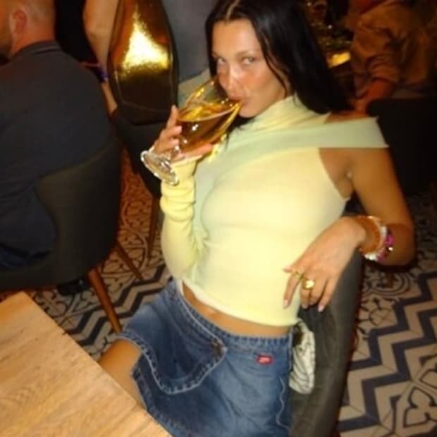 [벨라 하디드 착용] miss sixty 데님 스커트