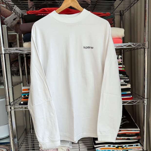 슈프림 롱슬리브 티셔츠
