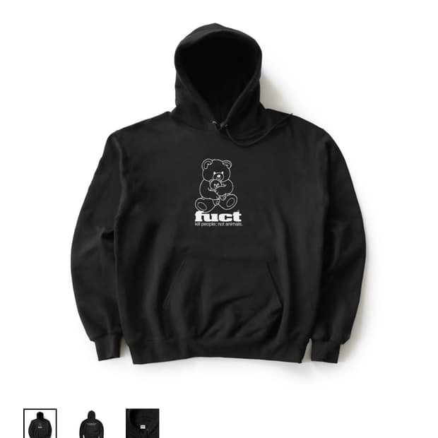 FUCT X 쉘터 매거진 후드 XL