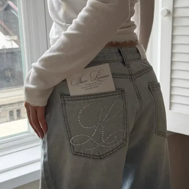 클리시어 크리스탈 클린 스트레이트 로우진 M사이즈